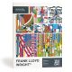 Frank Lloyd Wright 12 Masterpieces Coloring Book