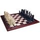 Midway Gardens Chess Set and Board