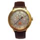 SC Johnson Mens Brown/Gold Watch