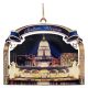 Madison Skyline Metal Ornament