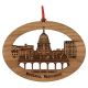 Madison Skyline Wood Ornament