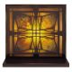 Frank Thomas Entry Ceiling Light Stained Glass