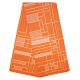 KAF Jacquard Oak Park Orange Tea Towel