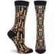 Saguaro 2 Womens Socks - Black