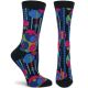 Midway Gardens Womens Socks - Black