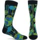 Midway Gardens Mens Socks - Green