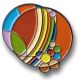 Frank Lloyd Wright March Balloons Lapel Pin