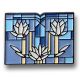 Frank Lloyd Wright Waterlilies Lapel Pin