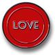 Frank Lloyd Wright Love (Organic Commandment) Lapel Pin