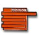 Frank Lloyd Wright Decision (Organic Commandment) Lapel Pin